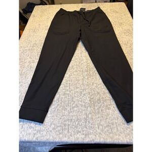 VRST Mens Limitless Jogger Pants Black Moisture Wicking Zipper Pocket M NWT